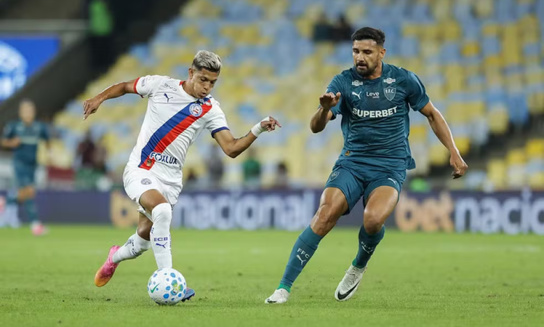 Erick Pulga em Fluminense x Bahia — Foto: Rafael Rodrigues/EC Bahia