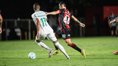 Baralhas e Marlon Freitas em Vitória x Palmeiras — Foto: Victor Ferreira/EC Vitória